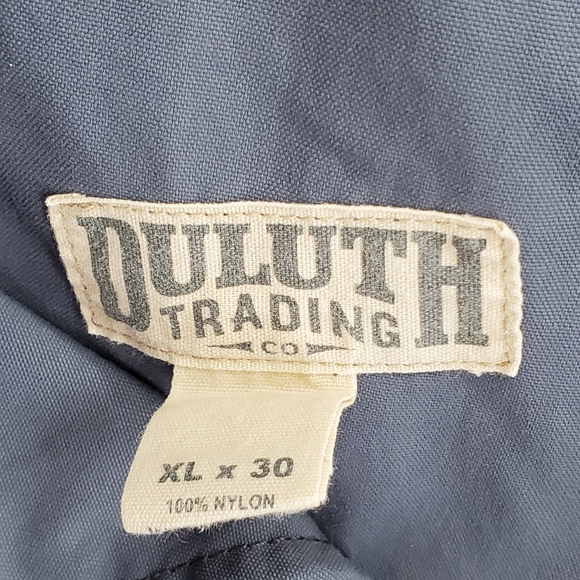 Duluth Flex Dry On the Fly 71700 Cargo Pants Mens XL (38x28) Blue Gray Relaxed - Picture 10 of 12